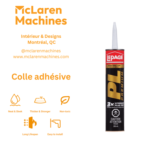 Construction Adhesive, Waterproof.