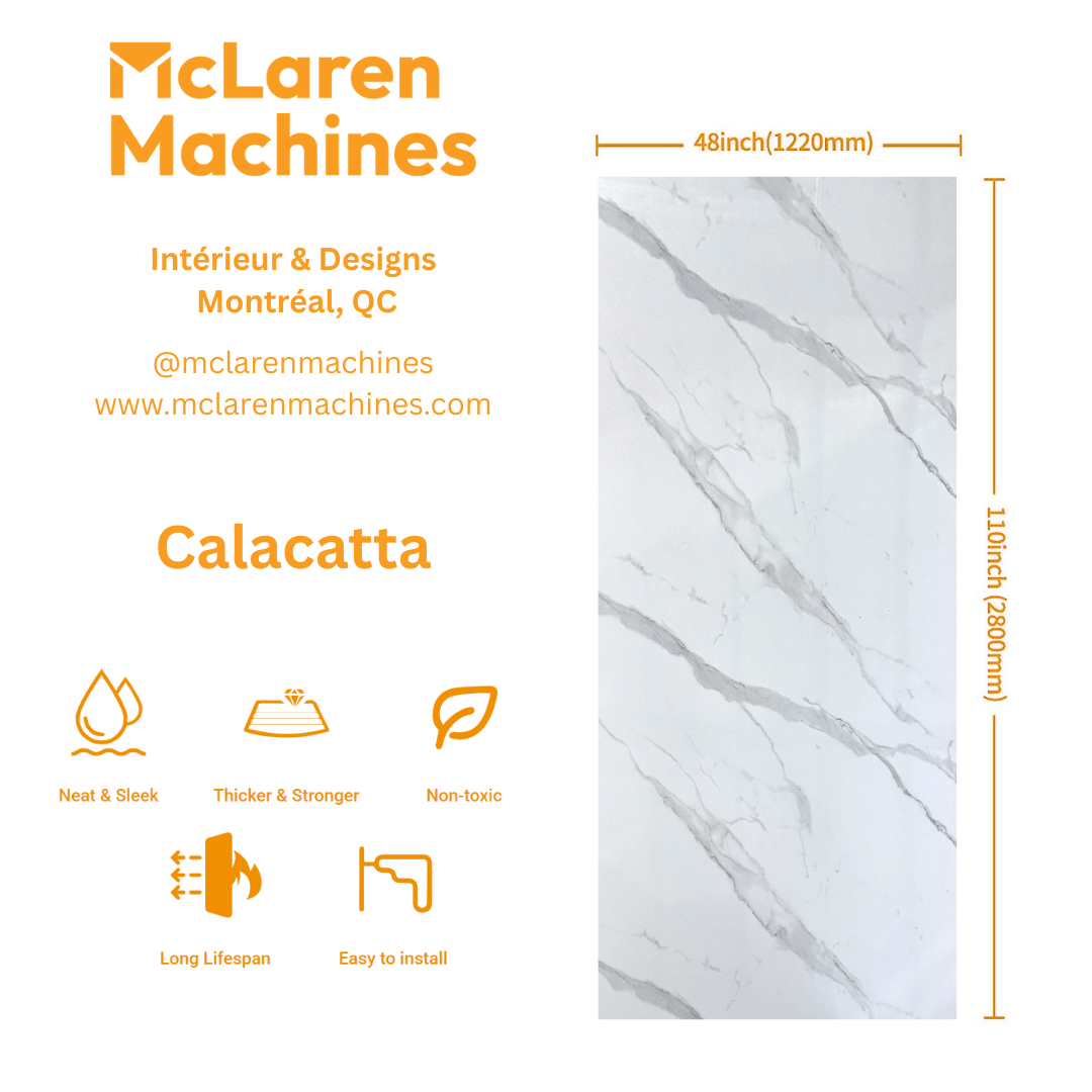 PVC Wall Panel | Calacatta.