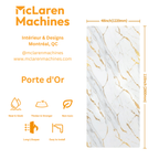 PVC Wall Panel | Golden Gate (9 ft.).