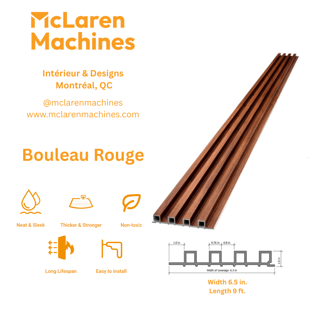 WPC Wall Panel | Red Cedar.